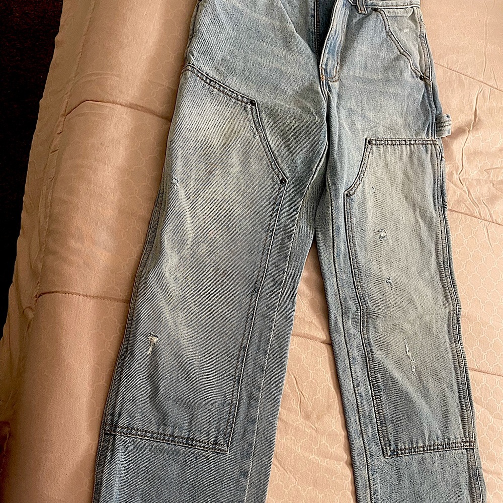 High rise carpenter jeans